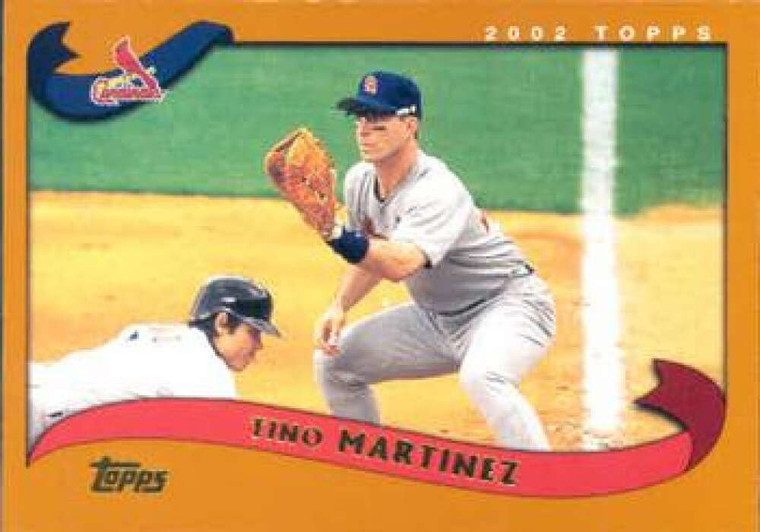 2002 Topps #525 Tino Martinez NM-MT St. Louis Cardinals 