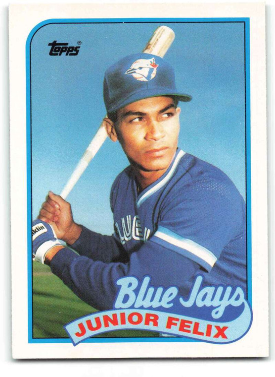 1989 Topps Traded #32T Junior Felix NM-MT RC Rookie Toronto Blue Jays 