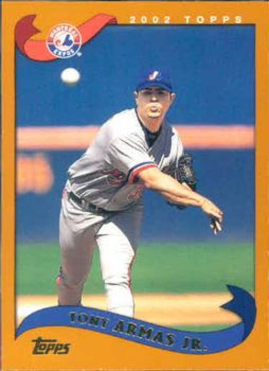 2002 Topps #526 Tony Armas Jr. NM-MT Montreal Expos 