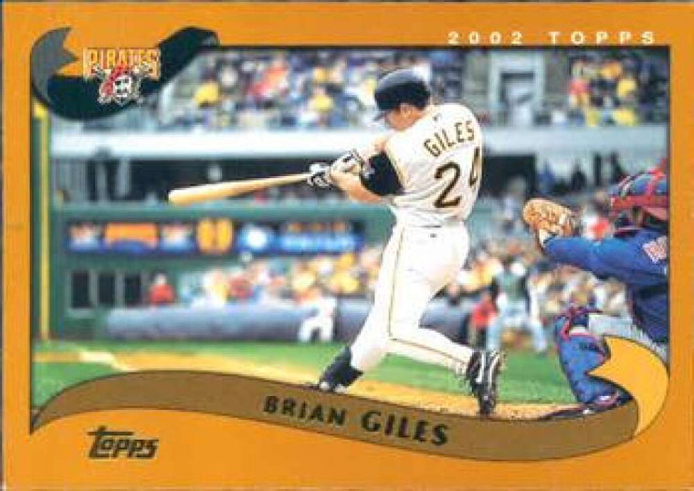 2002 Topps #530 Brian Giles NM-MT Pittsburgh Pirates 