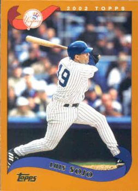 2002 Topps #537 Luis Sojo NM-MT New York Yankees 