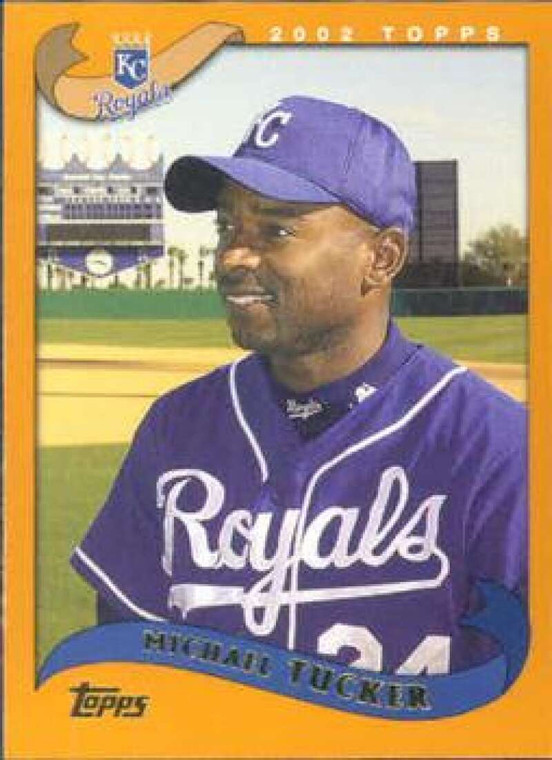 2002 Topps #543 Michael Tucker NM-MT Kansas City Royals 