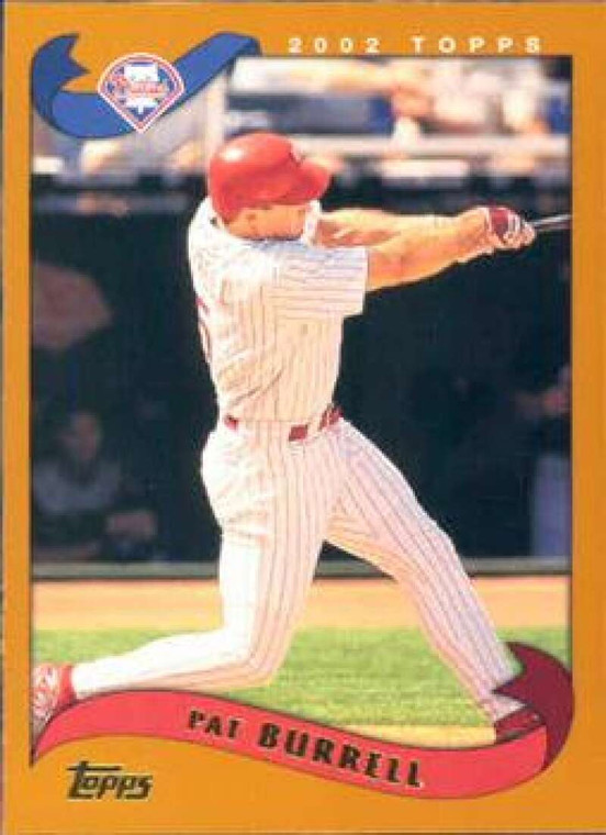 2002 Topps #545 Pat Burrell NM-MT Philadelphia Phillies 
