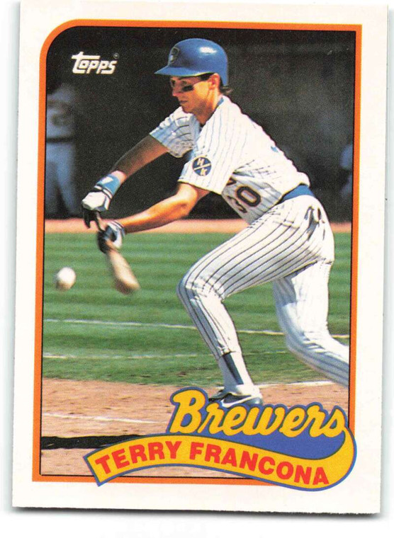 1989 Topps Traded #35T Terry Francona NM-MT Milwaukee Brewers 