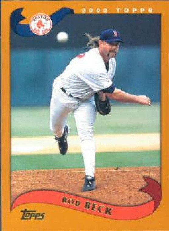 2002 Topps #567 Rod Beck NM-MT Boston Red Sox 