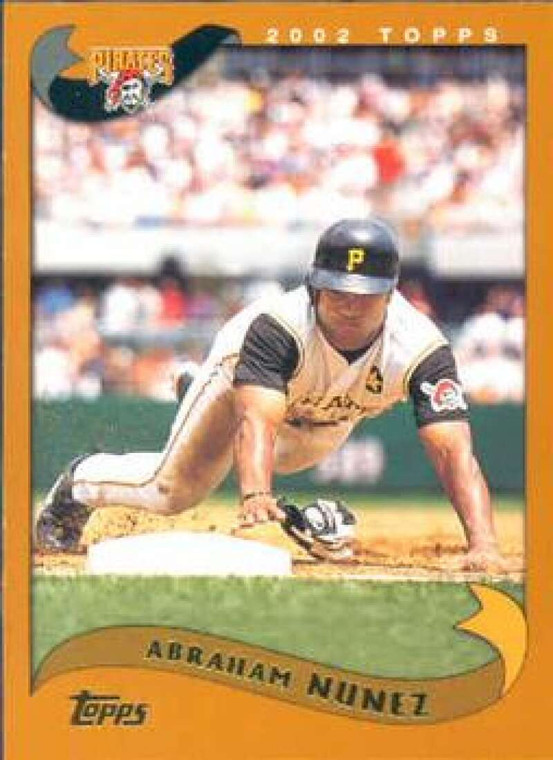 2002 Topps #582 Abraham Nunez NM-MT Pittsburgh Pirates 