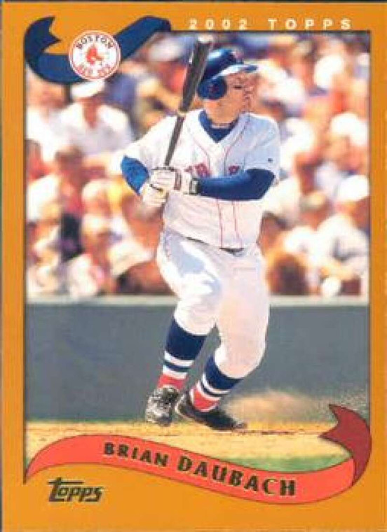 2002 Topps #584 Brian Daubach NM-MT Boston Red Sox 