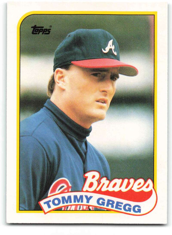 1989 Topps Traded #39T Tommy Gregg NM-MT Atlanta Braves 