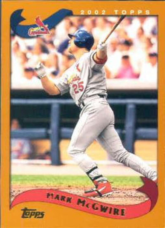 2002 Topps #600 Mark McGwire NM-MT St. Louis Cardinals 