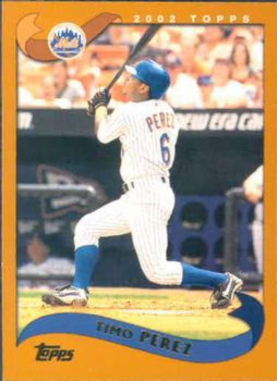 2002 Topps #601 Timo Perez NM-MT New York Mets 