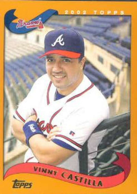 2002 Topps #617 Vinny Castilla NM-MT Atlanta Braves 