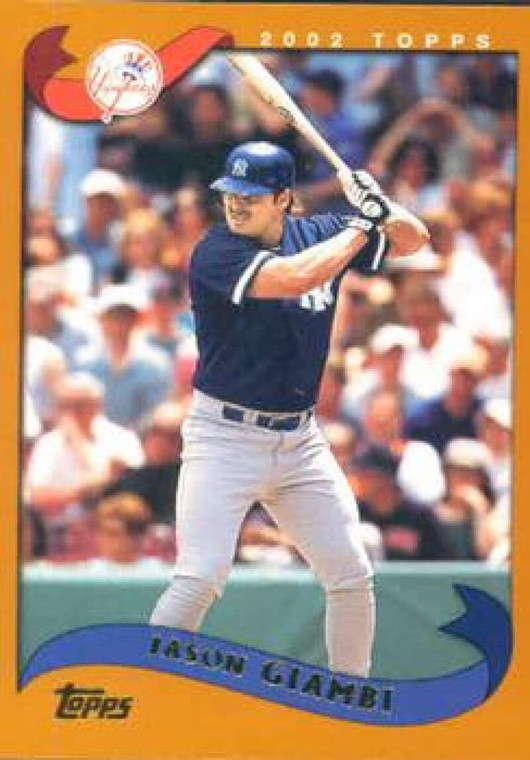 2002 Topps #620 Jason Giambi NM-MT New York Yankees 