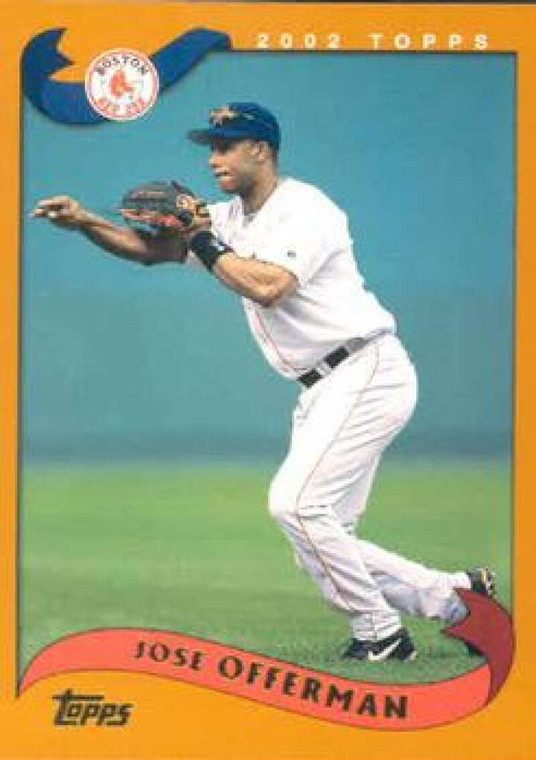 2002 Topps #624 Jose Offerman NM-MT Boston Red Sox 