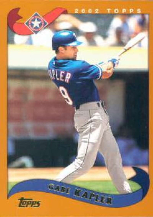 2002 Topps #632 Gabe Kapler NM-MT Texas Rangers 