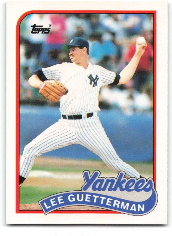 1989 Topps Traded #43T Lee Guetterman NM-MT New York Yankees 