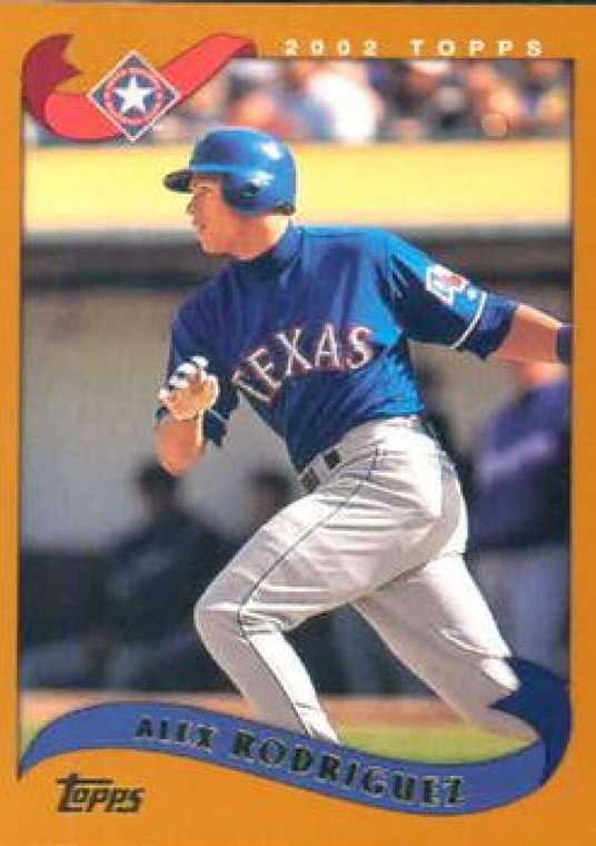 2002 Topps #640 Alex Rodriguez NM-MT Texas Rangers 