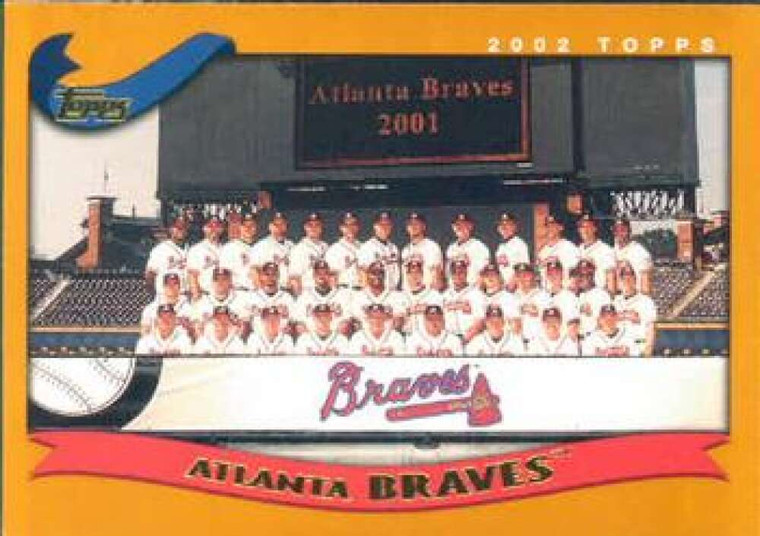 2002 Topps #643 Atlanta Braves TC NM-MT Atlanta Braves 