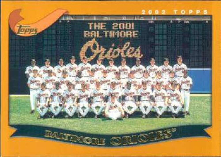 2002 Topps #644 Baltimore Orioles TC NM-MT Baltimore Orioles 