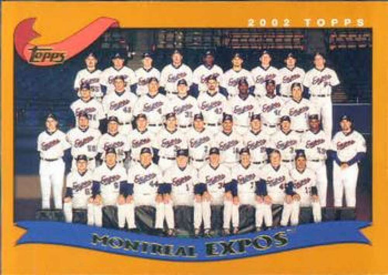 2002 Topps #658 Montreal Expos TC NM-MT Montreal Expos 