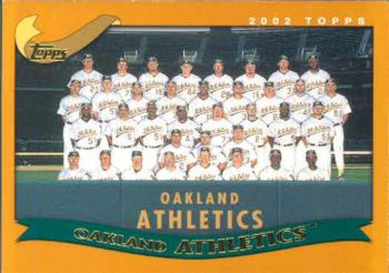 2002 Topps #661 Oakland Athletics TC NM-MT Oakland Athletics 