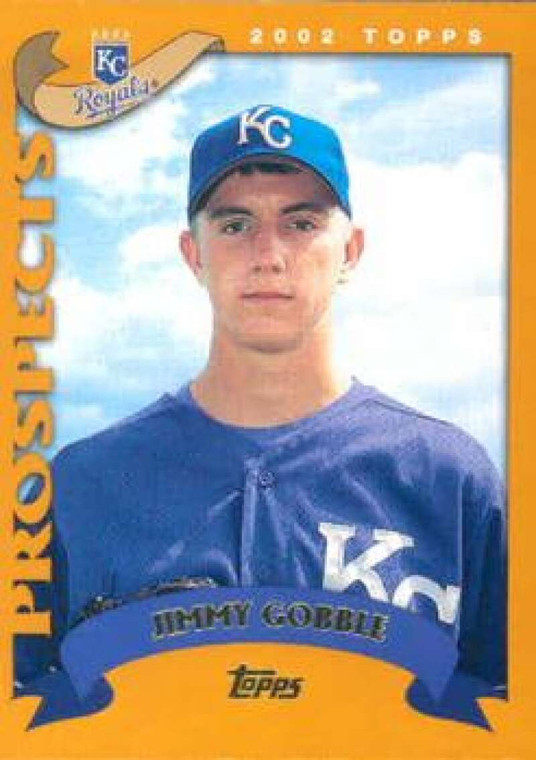 2002 Topps #673 Jimmy Gobble PROS NM-MT RC Rookie Kansas City Royals 