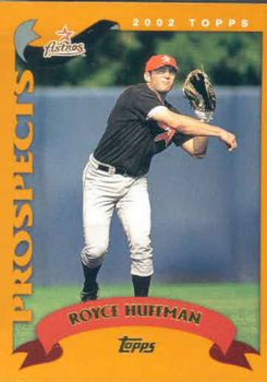 2002 Topps #678 Royce Huffman PROS NM-MT RC Rookie Houston Astros 