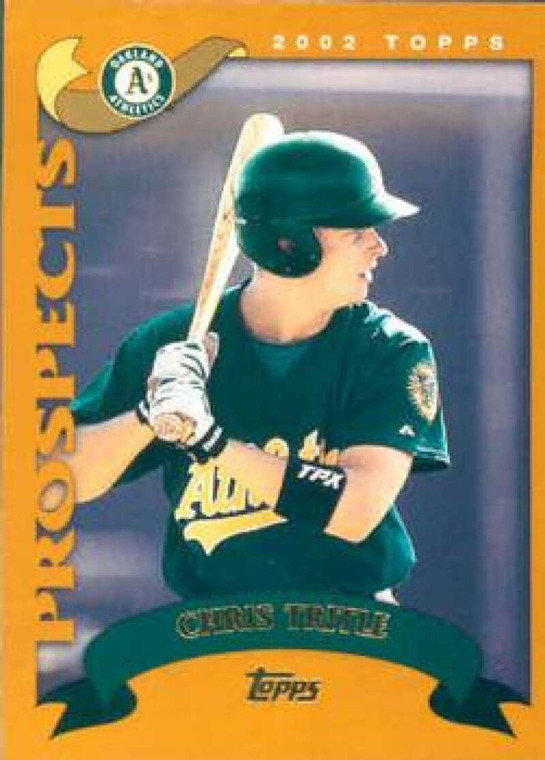 2002 Topps #679 Chris Tritle PROS NM-MT RC Rookie Oakland Athletics 