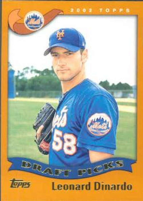 2002 Topps #691 Lenny DiNardo DP NM-MT RC Rookie New York Mets 