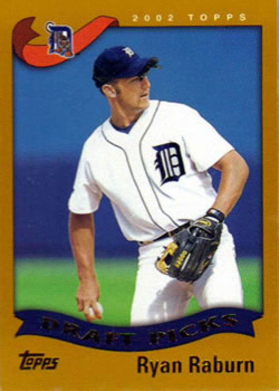 2002 Topps #692 Ryan Raburn DP NM-MT RC Rookie Detroit Tigers 