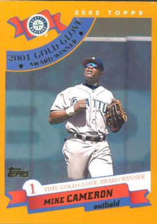 2002 Topps #702 Mike Cameron GG NM-MT Seattle Mariners 