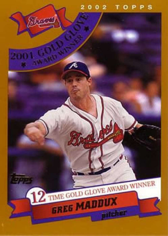 2002 Topps #705 Greg Maddux GG NM-MT Atlanta Braves 