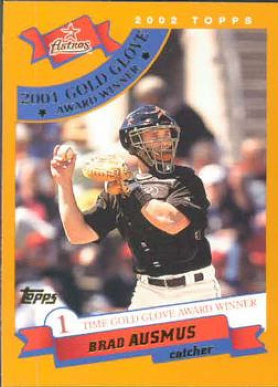 2002 Topps #706 Brad Ausmus GG NM-MT Houston Astros 