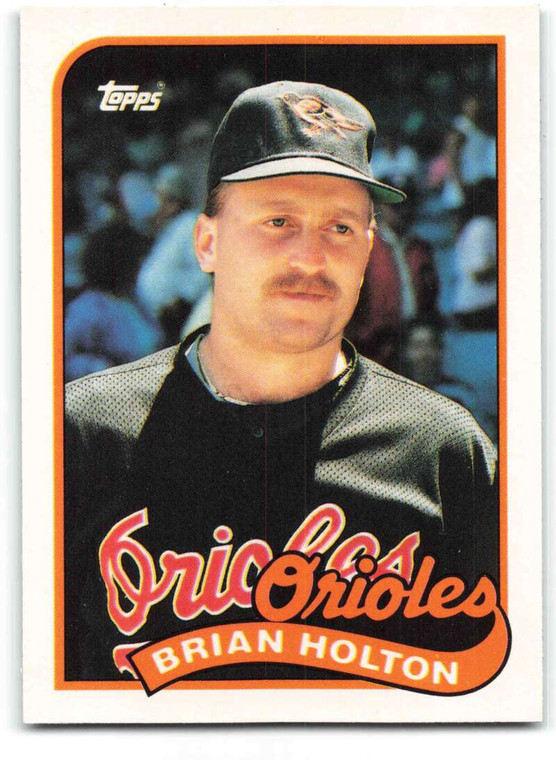 1989 Topps Traded #52T Brian Holton NM-MT Baltimore Orioles 