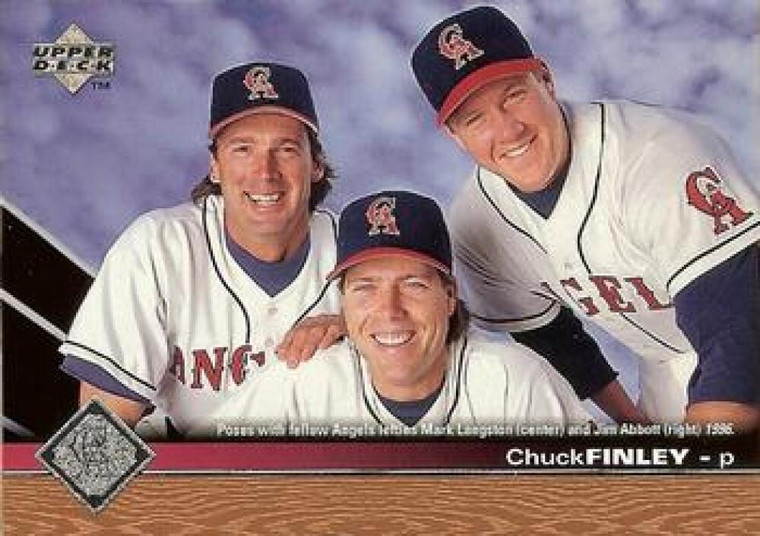 1997 Upper Deck #295 Chuck Finley NM-MT California Angels 