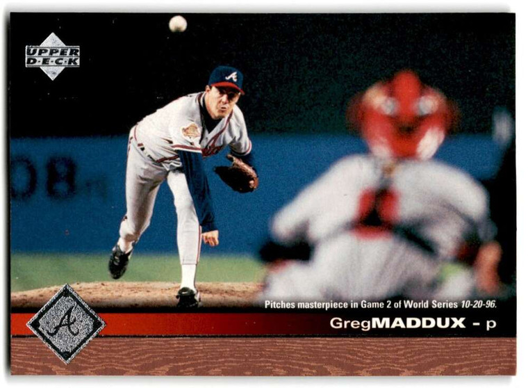 1997 Upper Deck #302 Greg Maddux NM-MT Atlanta Braves 