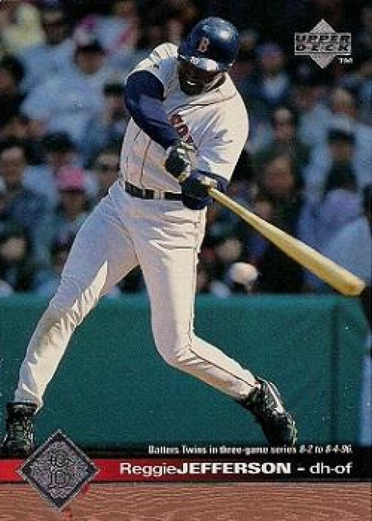 1997 Upper Deck #313 Reggie Jefferson NM-MT Boston Red Sox 