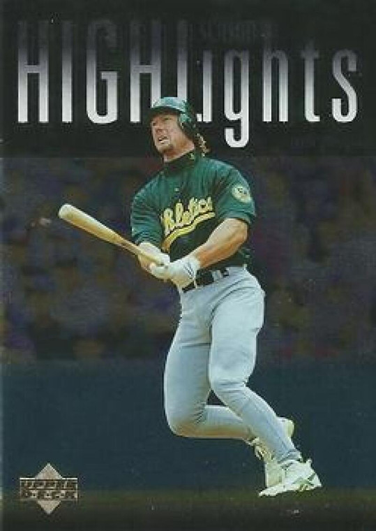 1997 Upper Deck #320 Mark McGwire CL SH NM-MT Oakland Athletics 