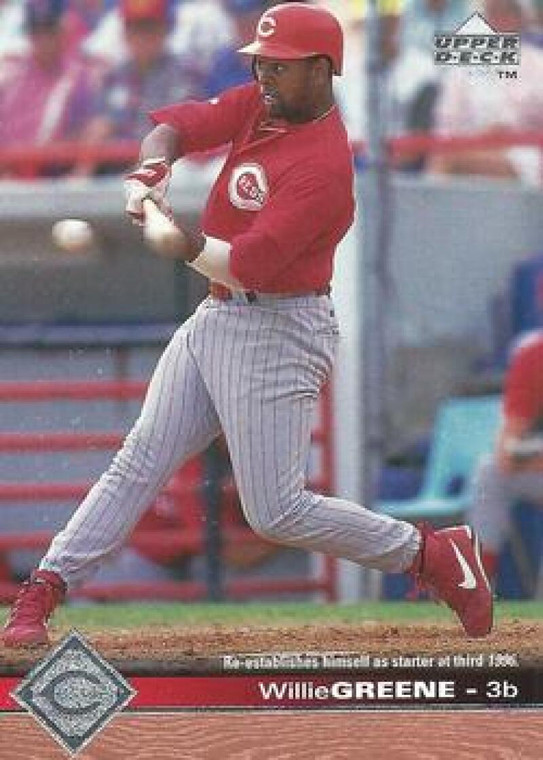 1997 Upper Deck #335 Willie Greene NM-MT Cincinnati Reds 