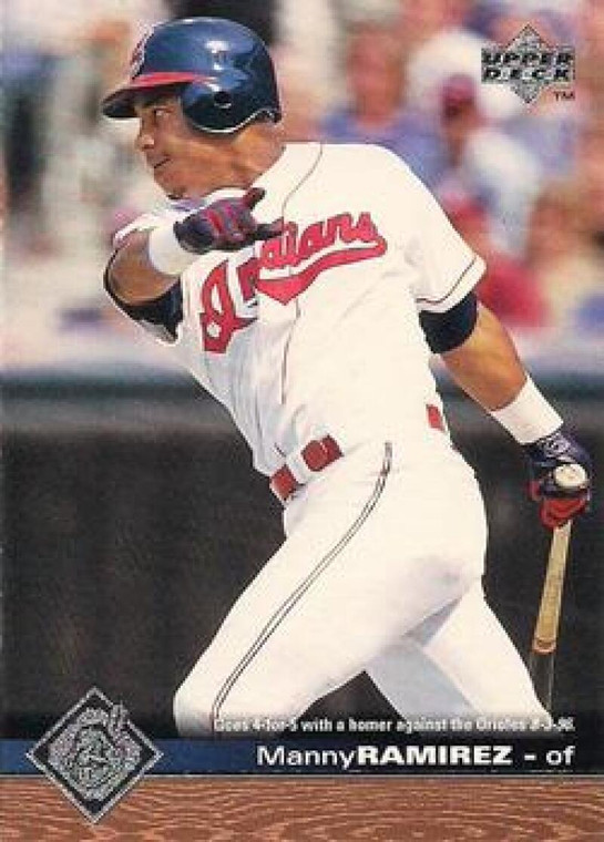 1997 Upper Deck #345 Manny Ramirez NM-MT Cleveland Indians 