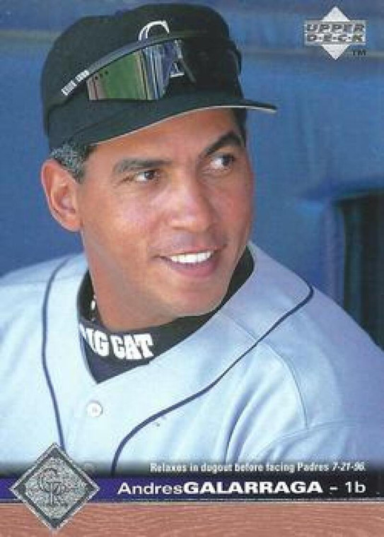 1997 Upper Deck #350 Andres Galarraga NM-MT Colorado Rockies 