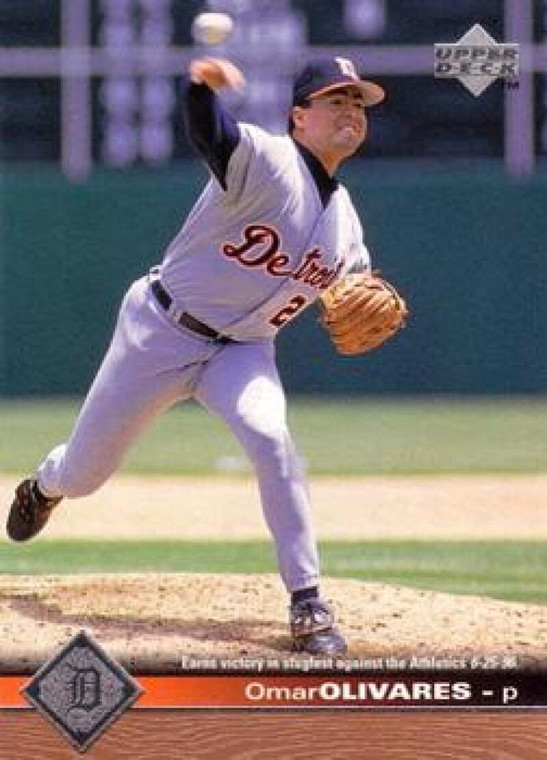 1997 Upper Deck #354 Omar Olivares NM-MT Detroit Tigers 