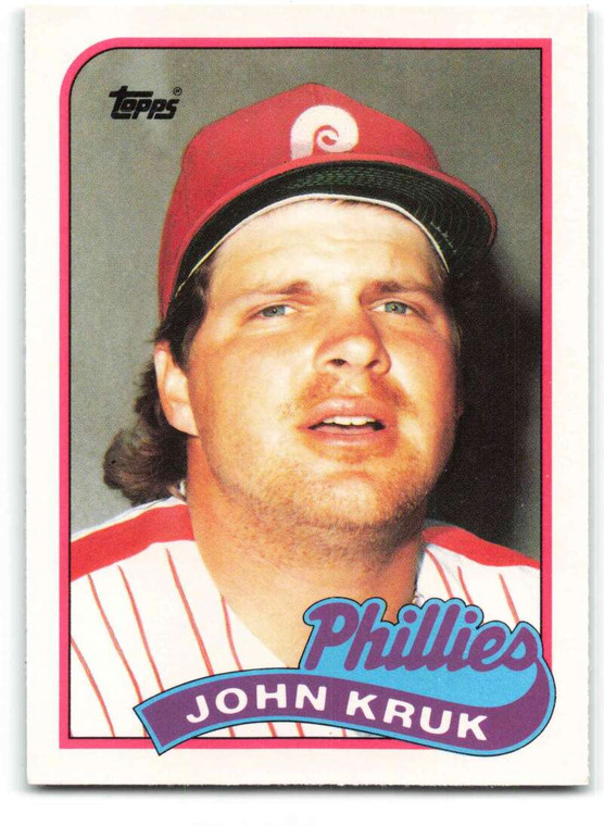 1989 Topps Traded #63T John Kruk NM-MT Philadelphia Phillies 