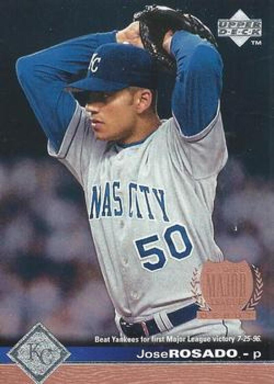 1997 Upper Deck #388 Jose Rosado NM-MT Kansas City Royals 