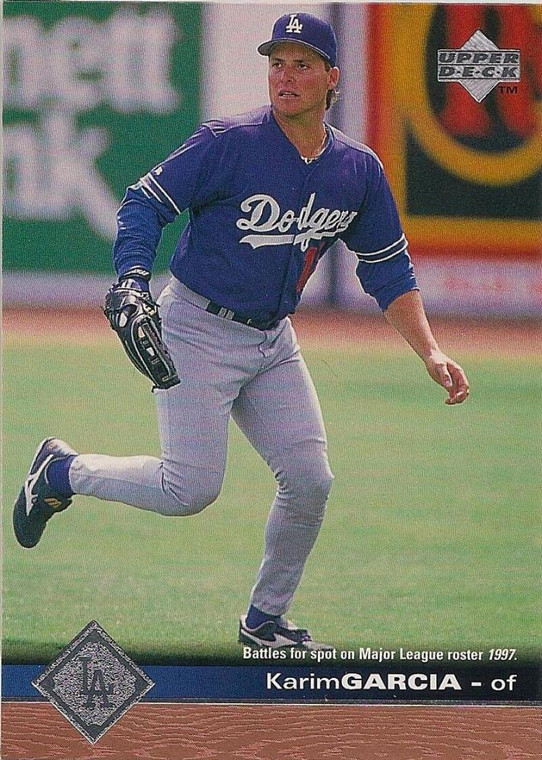 1997 Upper Deck #398 Karim Garcia NM-MT Los Angeles Dodgers 