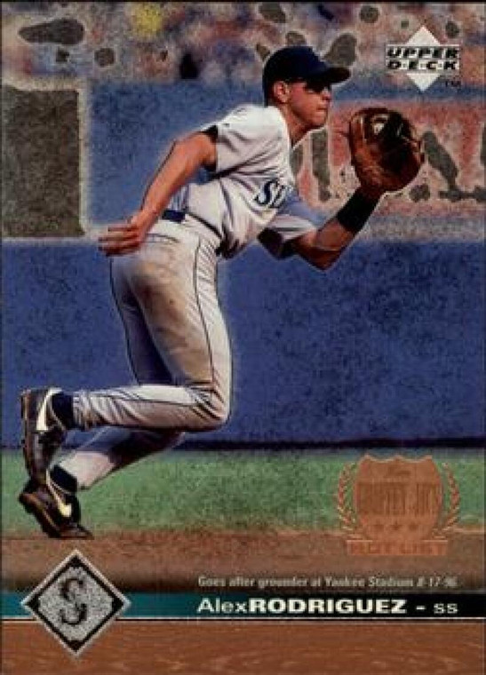 1997 Upper Deck #422 Alex Rodriguez GHL NM-MT SP Seattle Mariners 