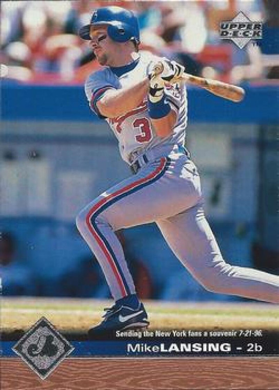 1997 Upper Deck #428 Mike Lansing NM-MT Montreal Expos 