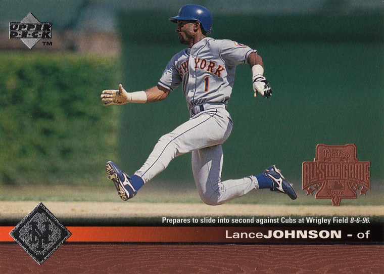 1997 Upper Deck #435 Lance Johnson NM-MT New York Mets 