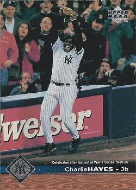 1997 Upper Deck #442 Charlie Hayes NM-MT New York Yankees 
