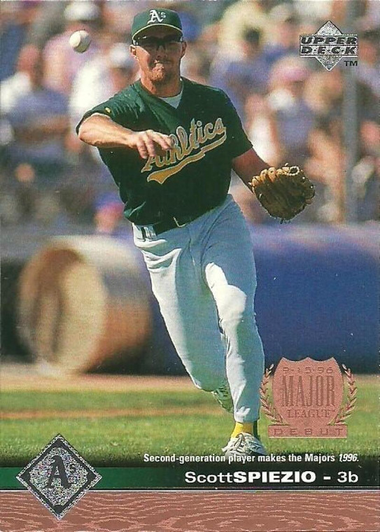 1997 Upper Deck #449 Scott Spiezio NM-MT Oakland Athletics 