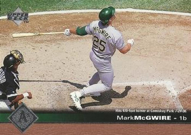 1997 Upper Deck #450 Mark McGwire NM-MT Oakland Athletics 